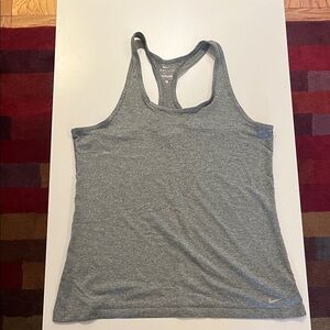 Nike Women's Heather Gray Tank Top